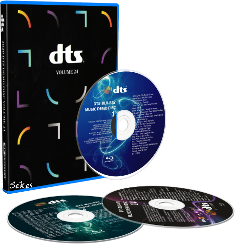DTS Blu-Ray Music Demo Disc Vol.1-24 (2013-2019, 24xBlu-ray)