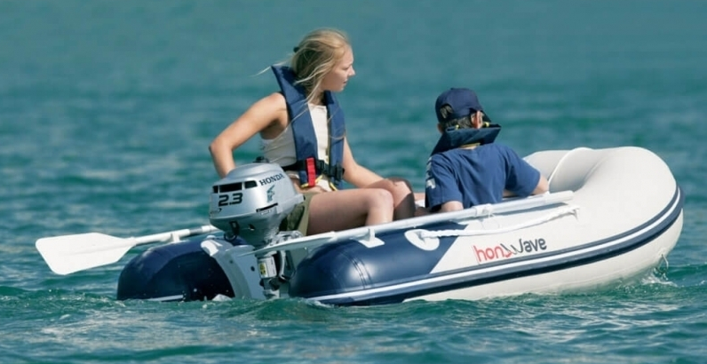 Надувные моторные лодки Honda для отдыха и рыбалки
