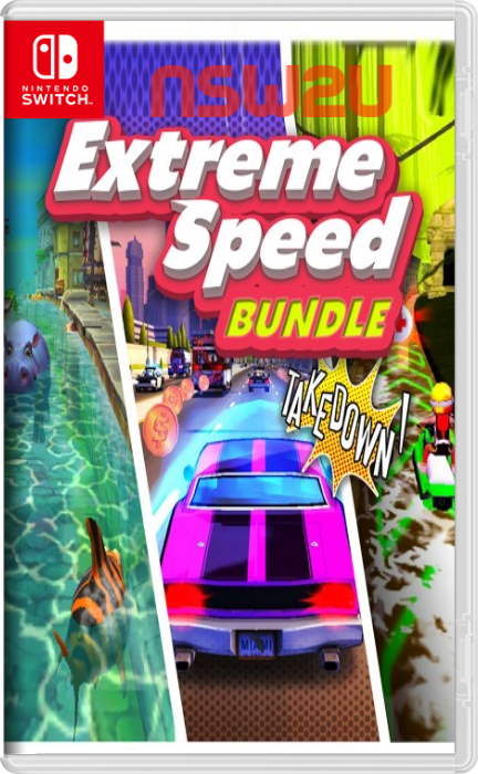 Extreme Speed Bundle Go! Fish Go! Adrenaline Rush, Jet Ski Rush Switch NSP