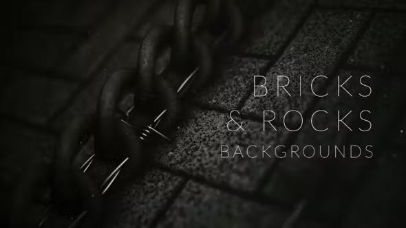 VideoHive - 24 - Bricks & Rocks Backgrounds 35567151