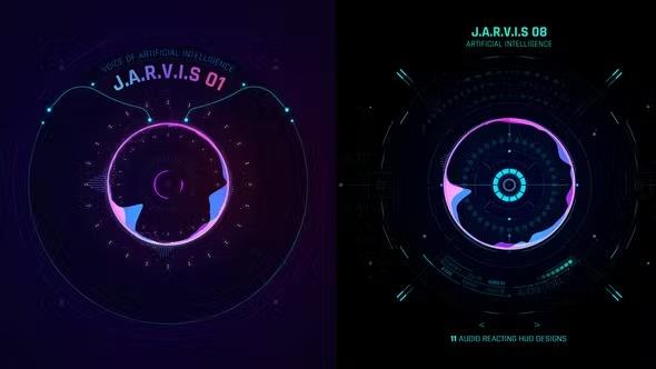 VideoHive   HUD Jarvis 35888515