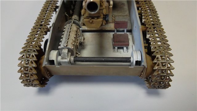 15 cm sIG auf Fahrgestell Pz II или Sturmpanzer II, 1/35, (ARK 35012) 955d6ce8c44fd52e71df8e596673e885