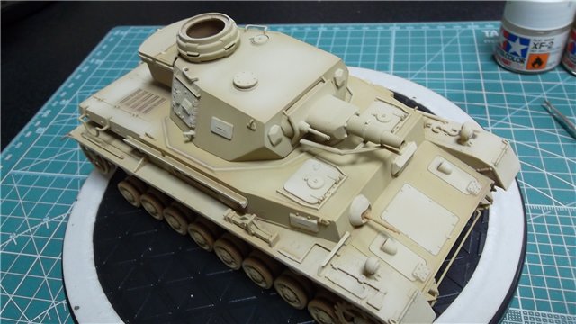Pz-IV Ausf. F1 "DAK", 1/35, (Звезда 3565) 7c8f720719c7ae1e957bf8a90ae2bbf7