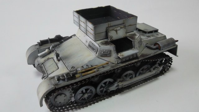 Транспортер боеприпасов T-IA / Munitionpanzer I, 1/35, (Master Box 3516). 8dcc28dbe9855693f97d97bc4d985bf7