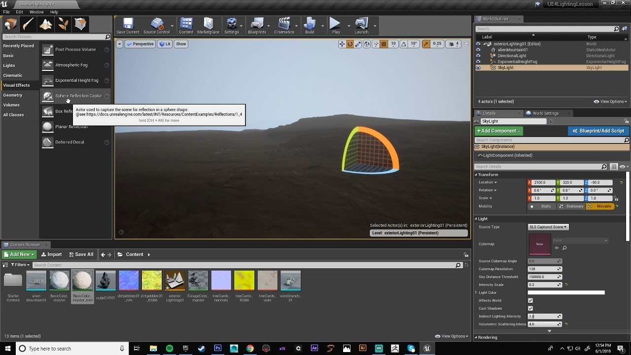 Artstation, Tyler Smith | Intro to UE4 lighting Exterior and Interior ...