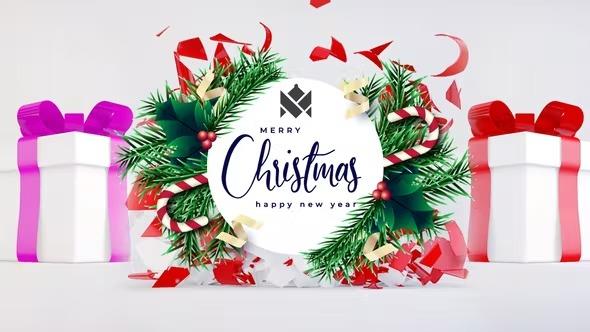 VideoHive - Christmas Gift Box Reveal 29699445