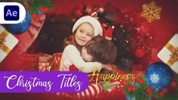 VideoHive - Christmas Intro Christmas Memories Titles 42234326