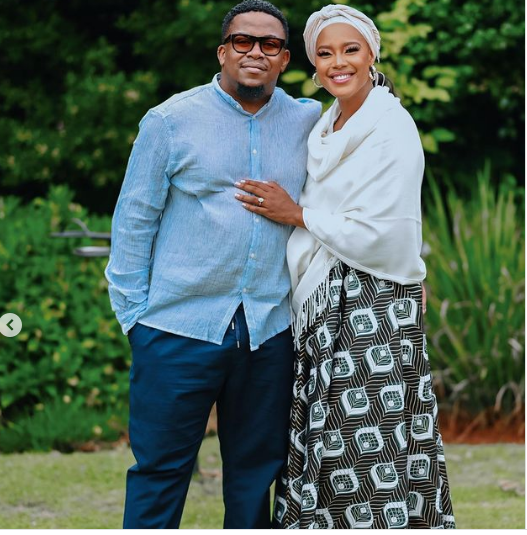 Content creator Tshepi Vundla and JR Bogopa are getting married - style ...