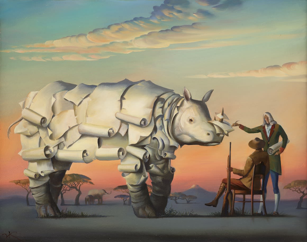 Владимир куш картины носорог