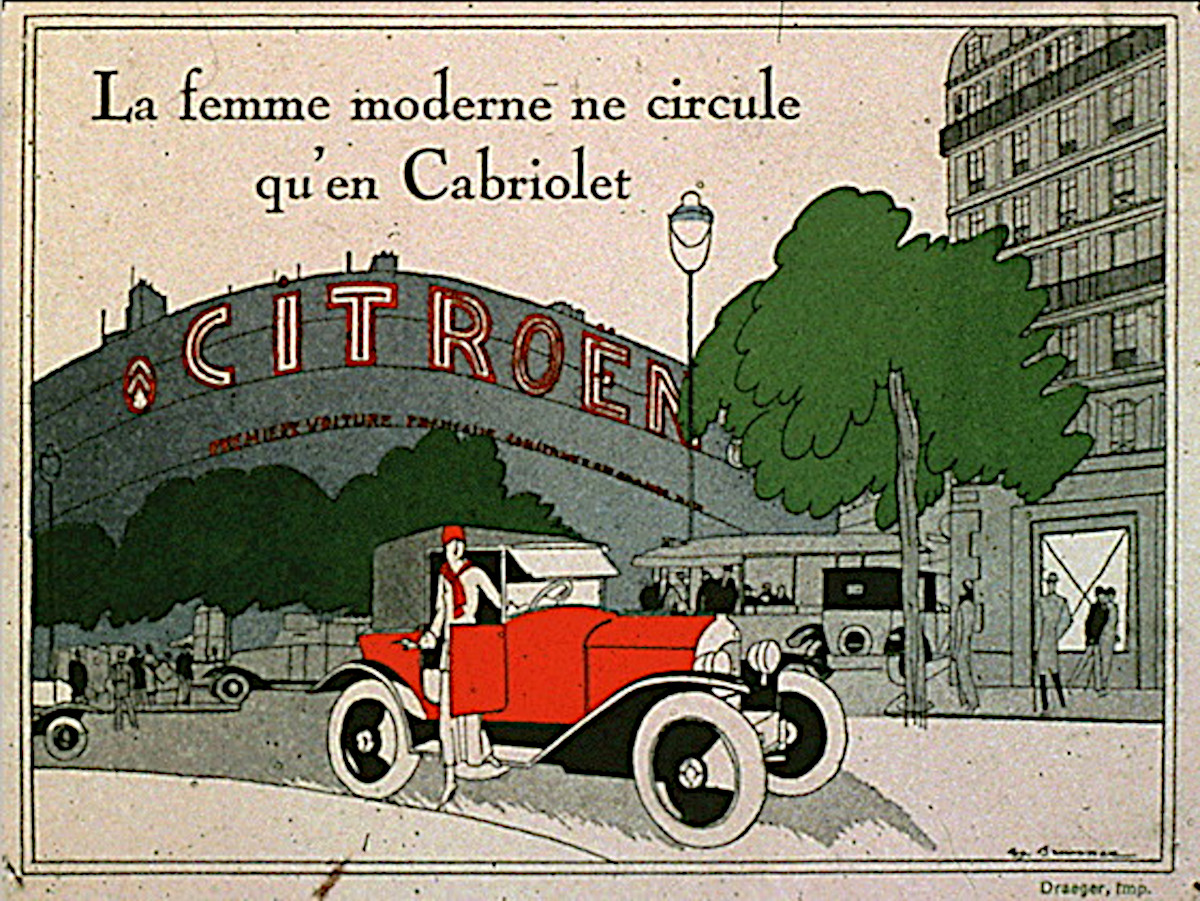 Citroen 5HP – первый автомобиль, ориентированный на водителей-женщин
