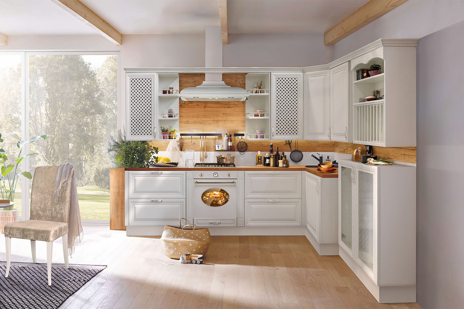 Какой кухонный гарнитур органичнее впишется в скандинавский стиль?