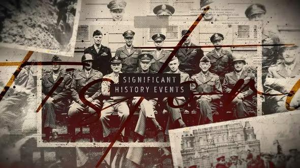 VideoHive - Significant History Events Slideshow 37543636
