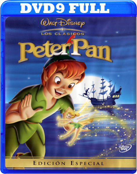 8ffaa74bdbc71d8fcde18f8187aa4ba9 - Peter Pan - Edición Especial [1953] [DVD9 - PAL] [Castellano - Inglés - Portugués] [Animación] [MEGA]