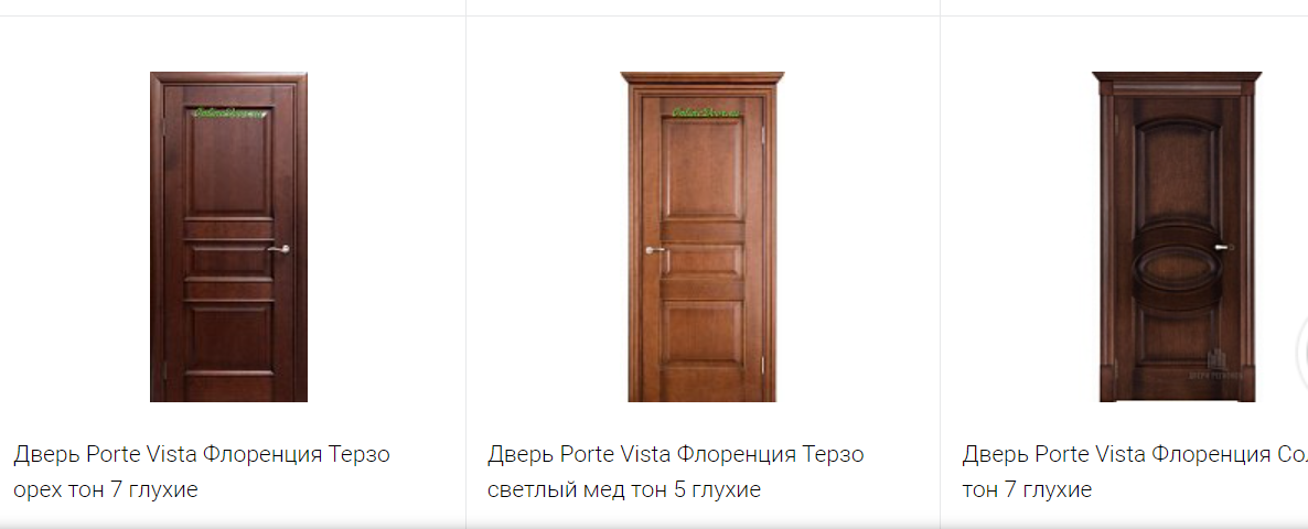 Межкомнатные двери Серия Флоренция