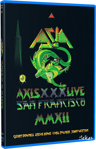Asia - Axis XXX Live San Francisco (2015, Blu-ray)