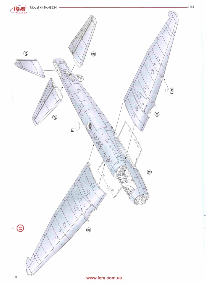 Обзор Ju-88A-14, 1/48, (ICM 48234). 39f269d1ea24ee6c7ba60671deffe0c8