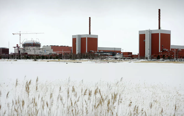 Финская АЭС остановила работу из-за поломки турбинной установки