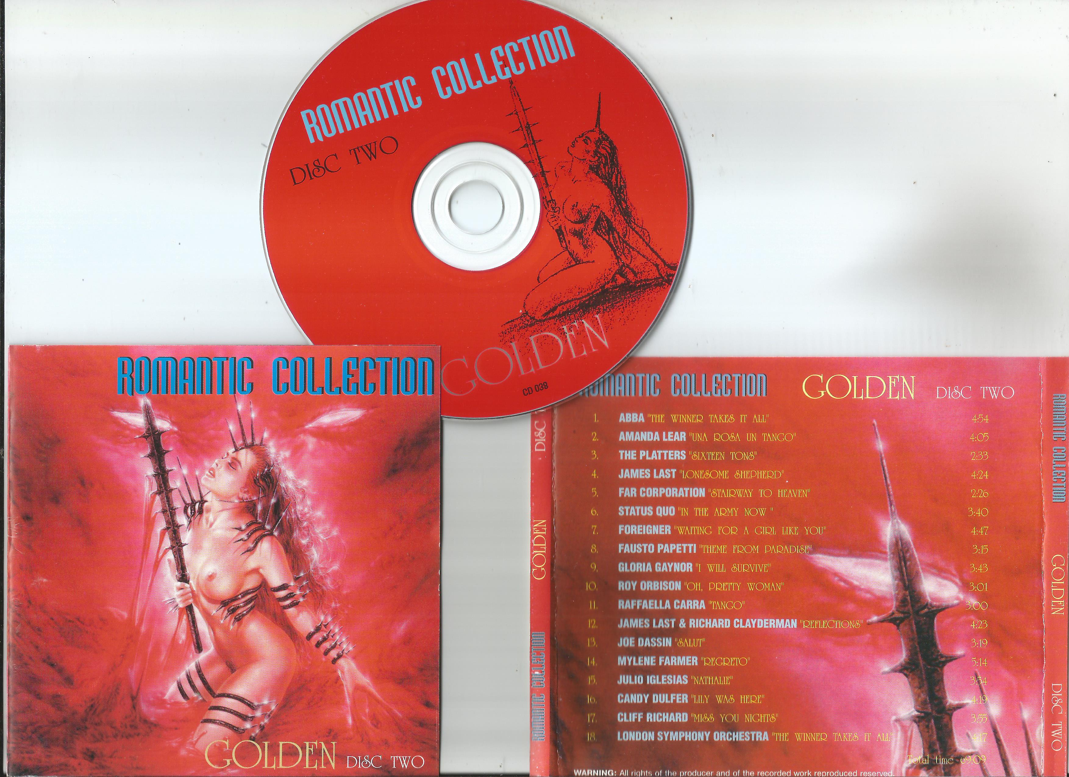 VARIOUS ARTISTS ROMANTIC COLLECTION  - Golden Disc Two.jpg