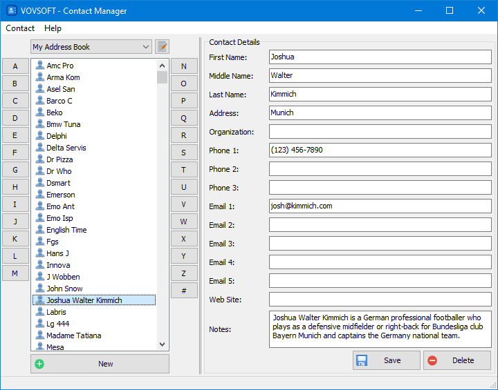 Vovsoft Contact Manager 1.3.0 Fbe013f6994daff93c4b89fa737b2aaa