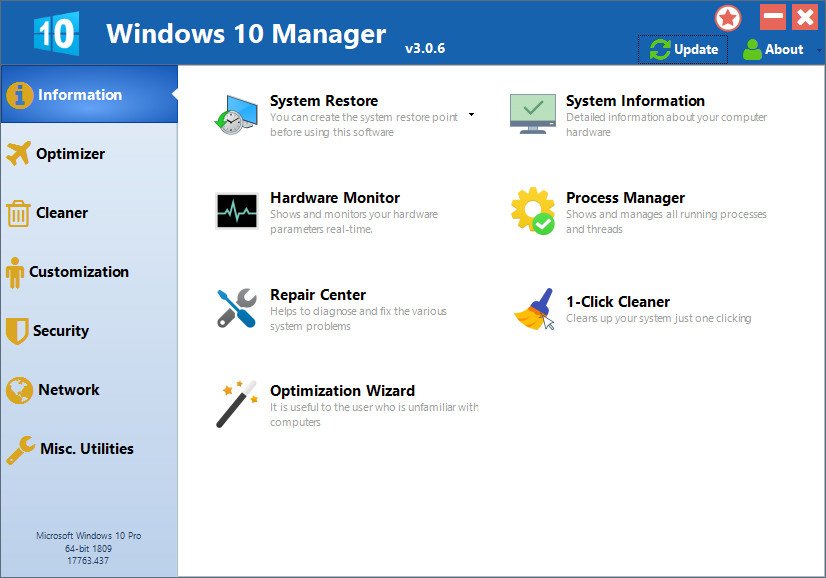 Yamicsoft Windows 10 Manager 3.9 Multilingual E5061da2a93e0aeef981b9290f11f37c