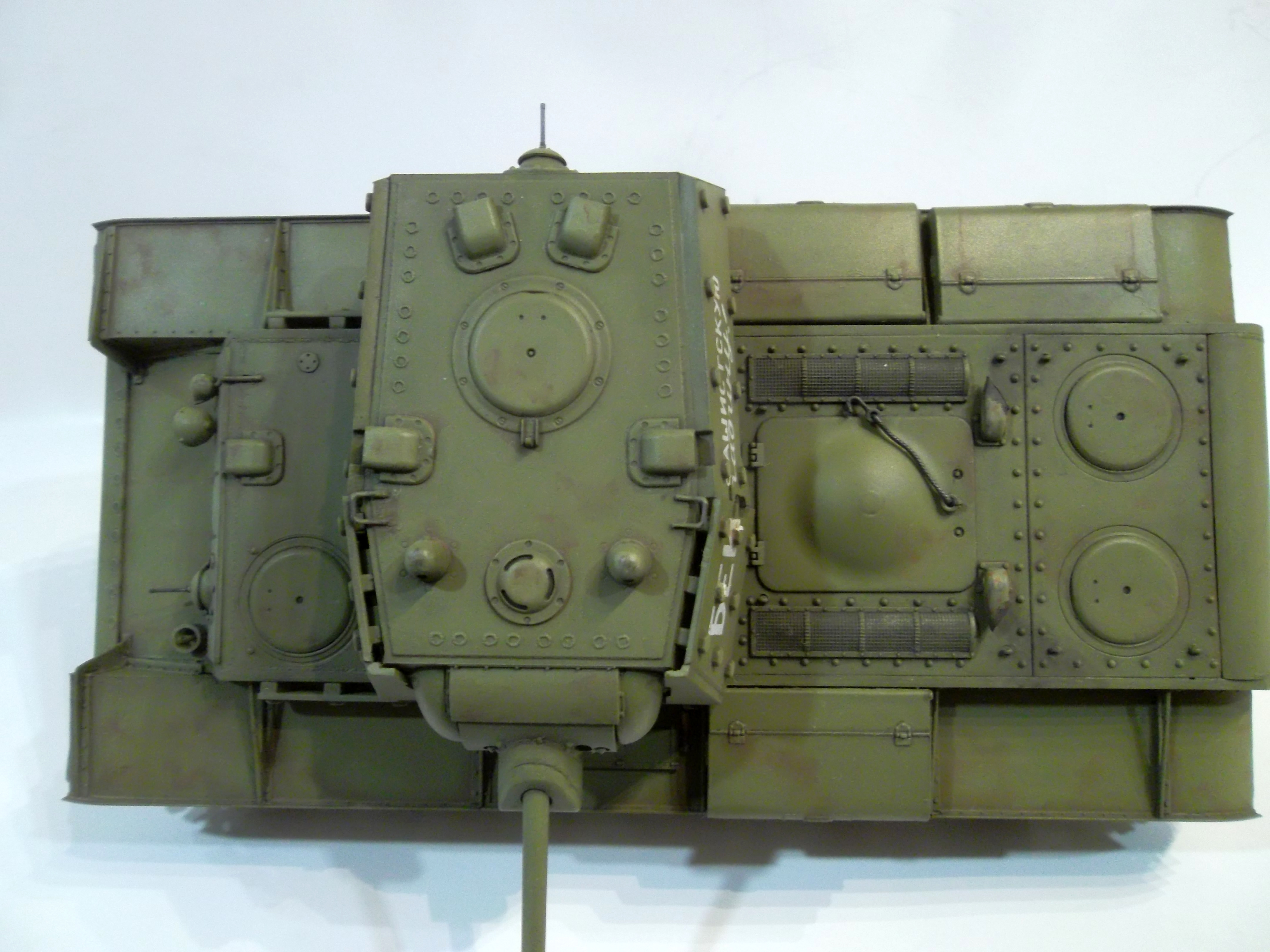 КВ-1Э Экранированный, 1/35, (Trumpeter 357/Моделист 303536). 5ef79957f1e6398a5c65c2d86240b740