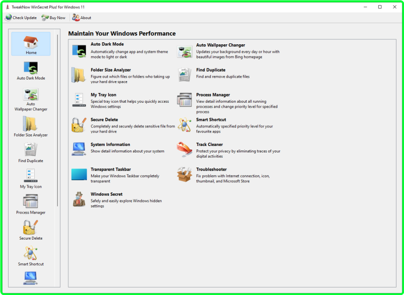 TweakNow WinSecret Plus! For Windows 10-11 V5.2.2 FC Portable Ec961cf0b7f0a61ffd33bd94a2ecd72a