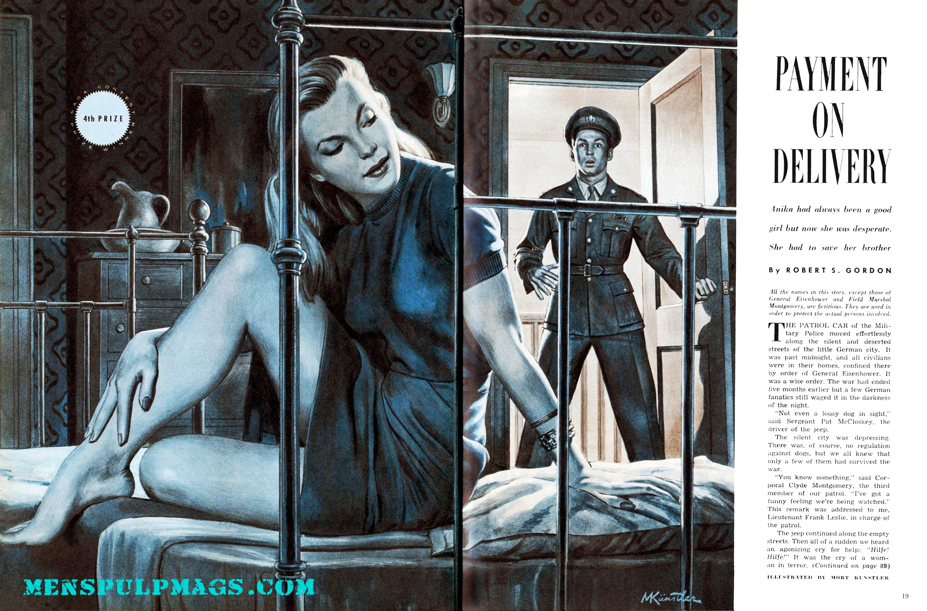 Payment On Delivery, Saga magazine, November 1953.jpg