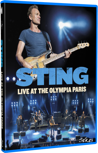 54078d53e067a2c2f4d88a7bb322a4a2 - Sting - Live At The Olympia Paris (2017, Blu-ray)