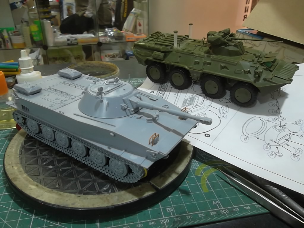 Плавающий танк ПТ-76Б, 1/35, (ВЭ 35171) 9bc2179e6408eac39b5279680e46da9b