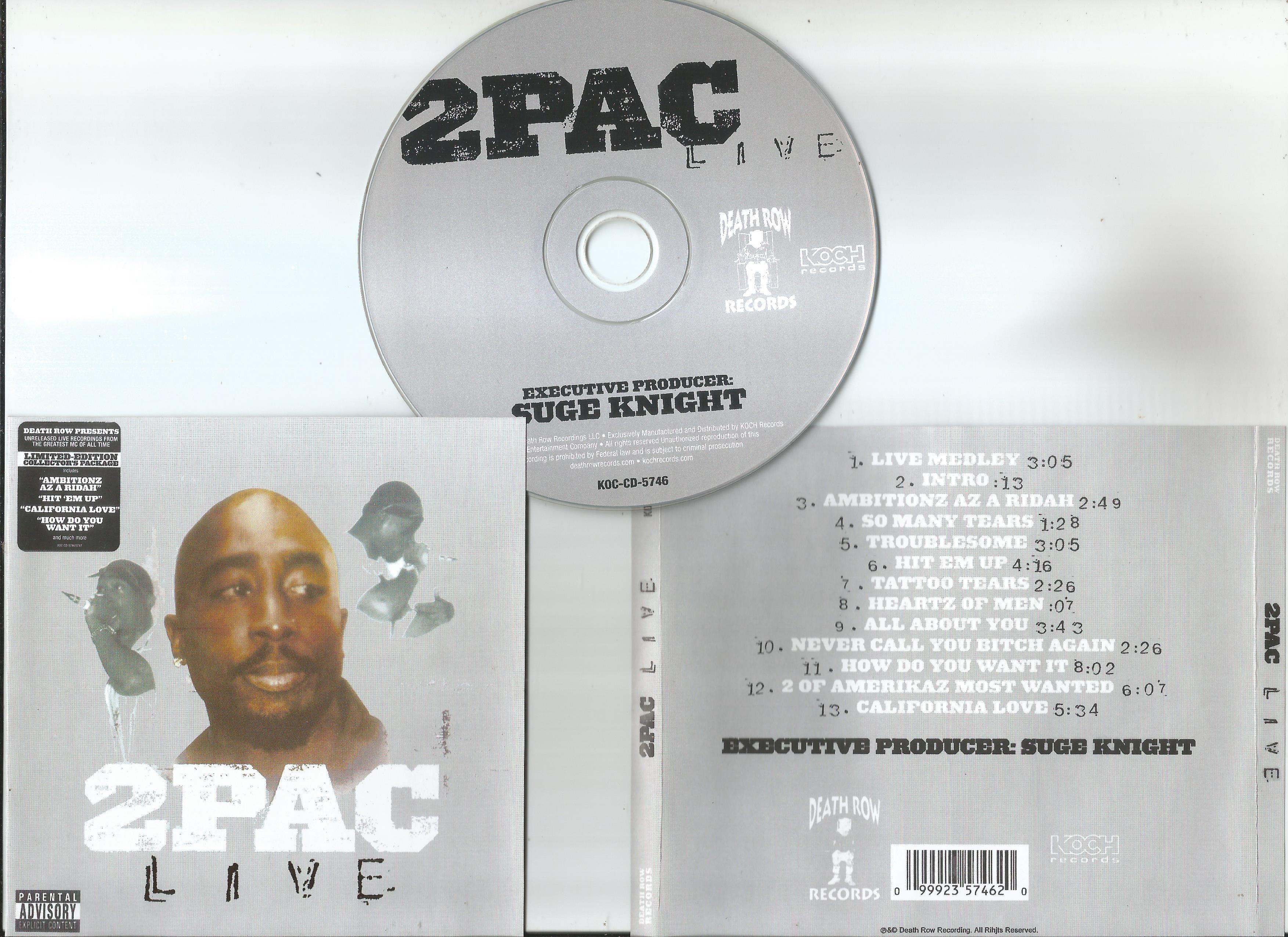 2PAC - Live - CD