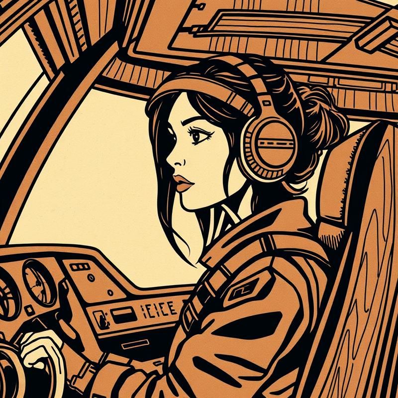 woodcut style AI art