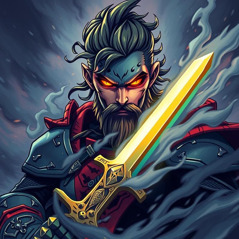 anime style AI art