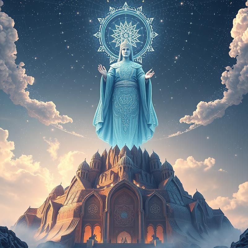 islamic art style AI art