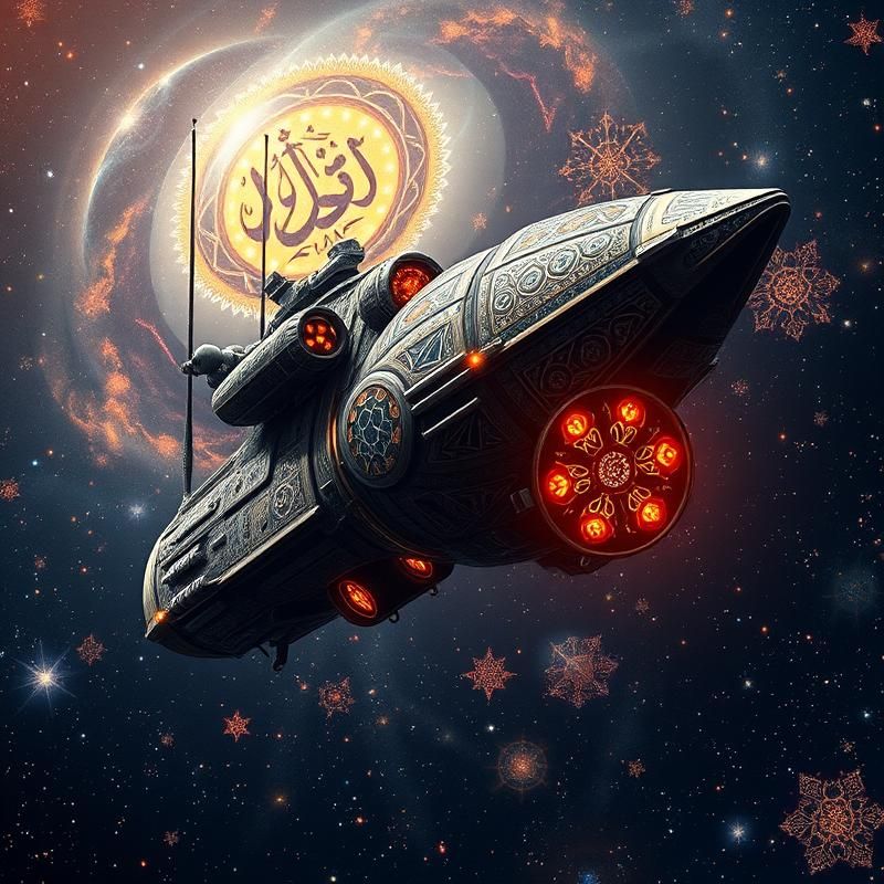 islamic art style AI art