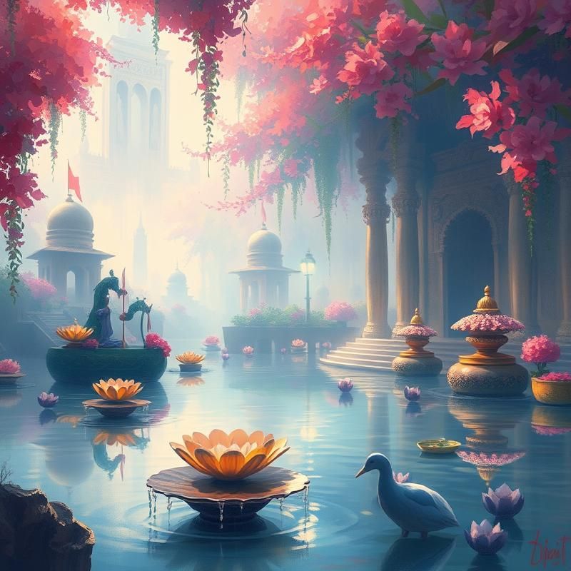 impressionism style AI art