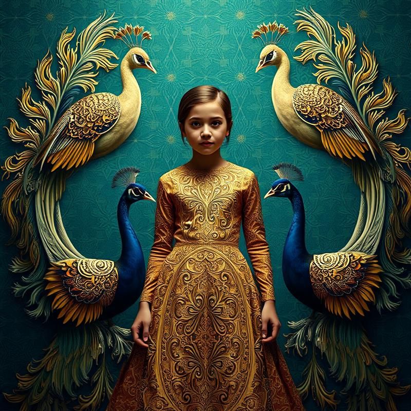 islamic art style AI art