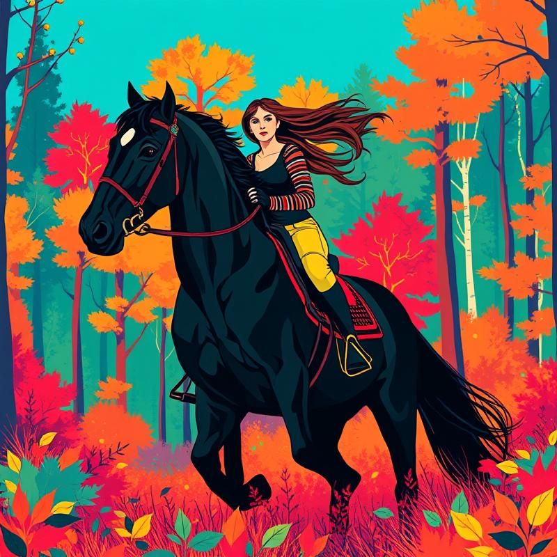 pop art style AI art