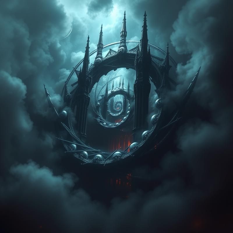 gothic style AI art