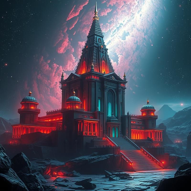 sci-fi art style AI art