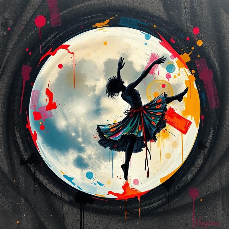 contemporary style AI art