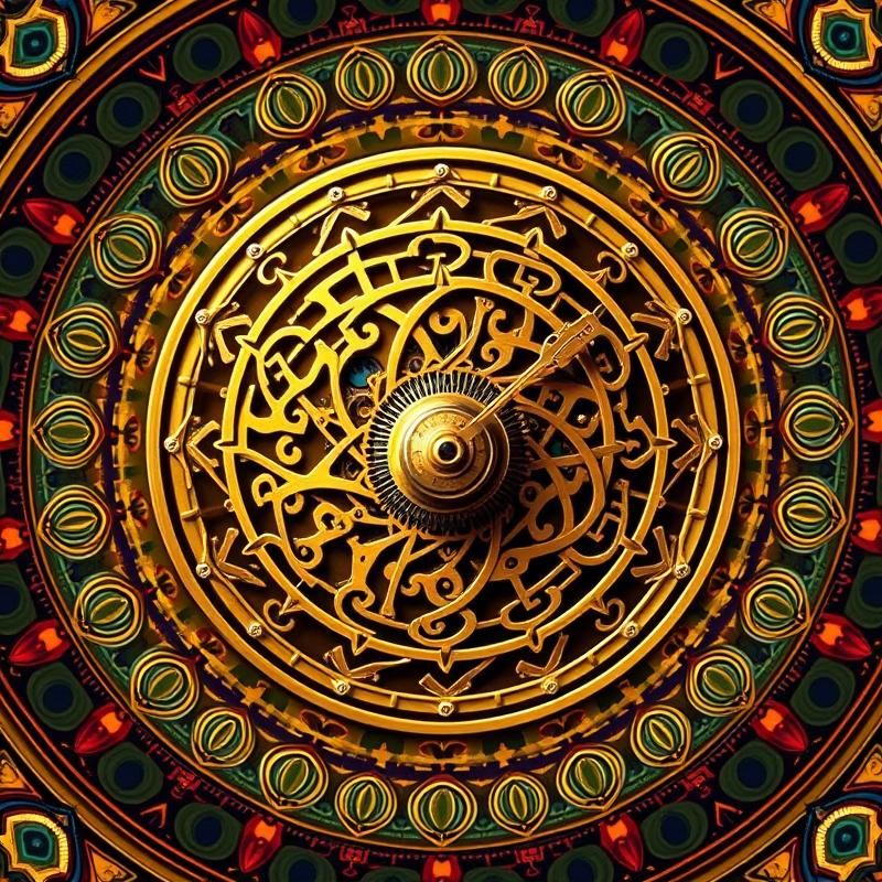 mandala style AI art
