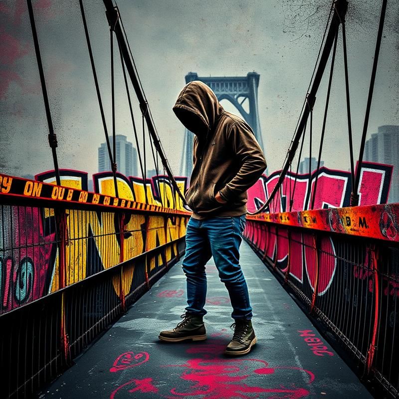 graffiti style AI art