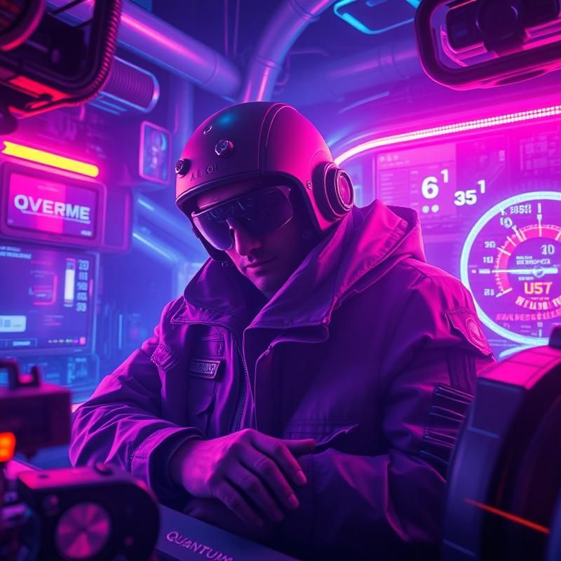 vaporwave style AI art
