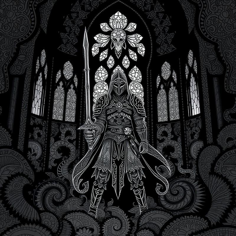 zentangle style AI art