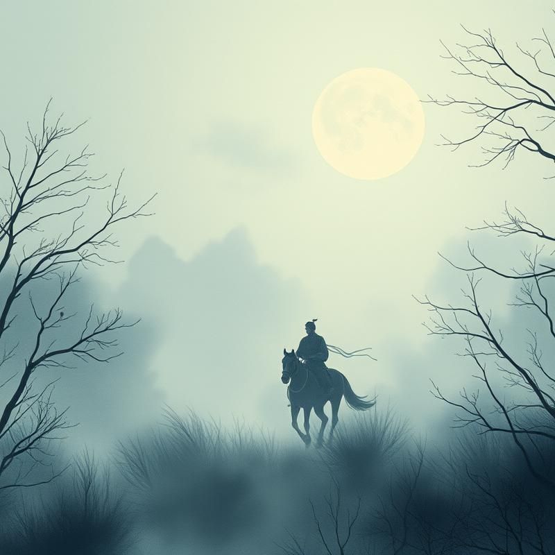 chinese painting style AI art
