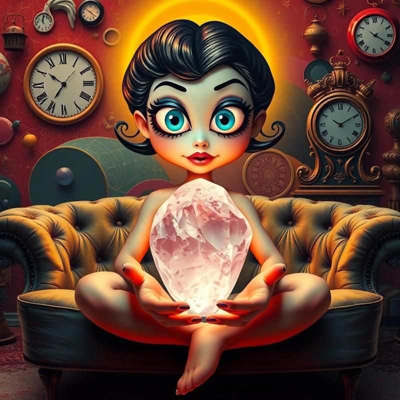 pop surrealism style AI art