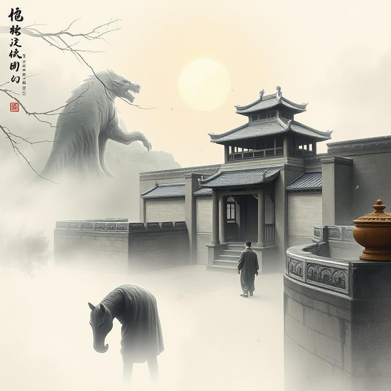 chinese painting style AI art