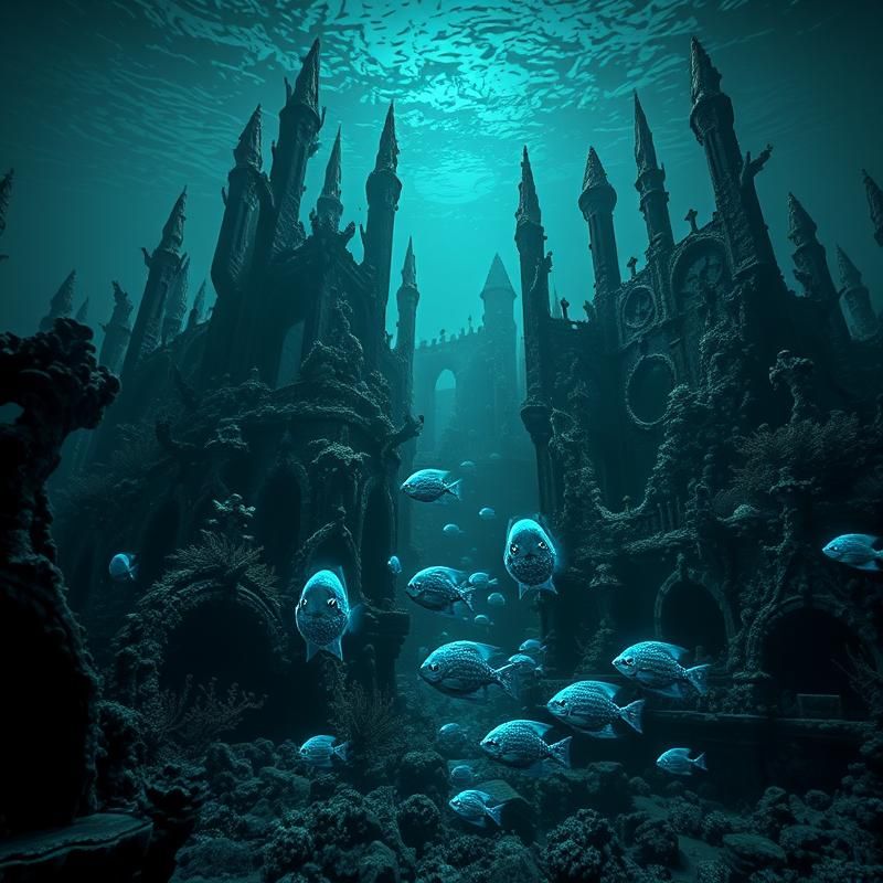 gothic style AI art