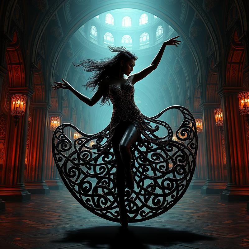 celtic style AI art