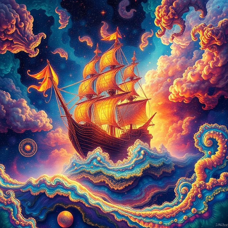 generative art style AI art